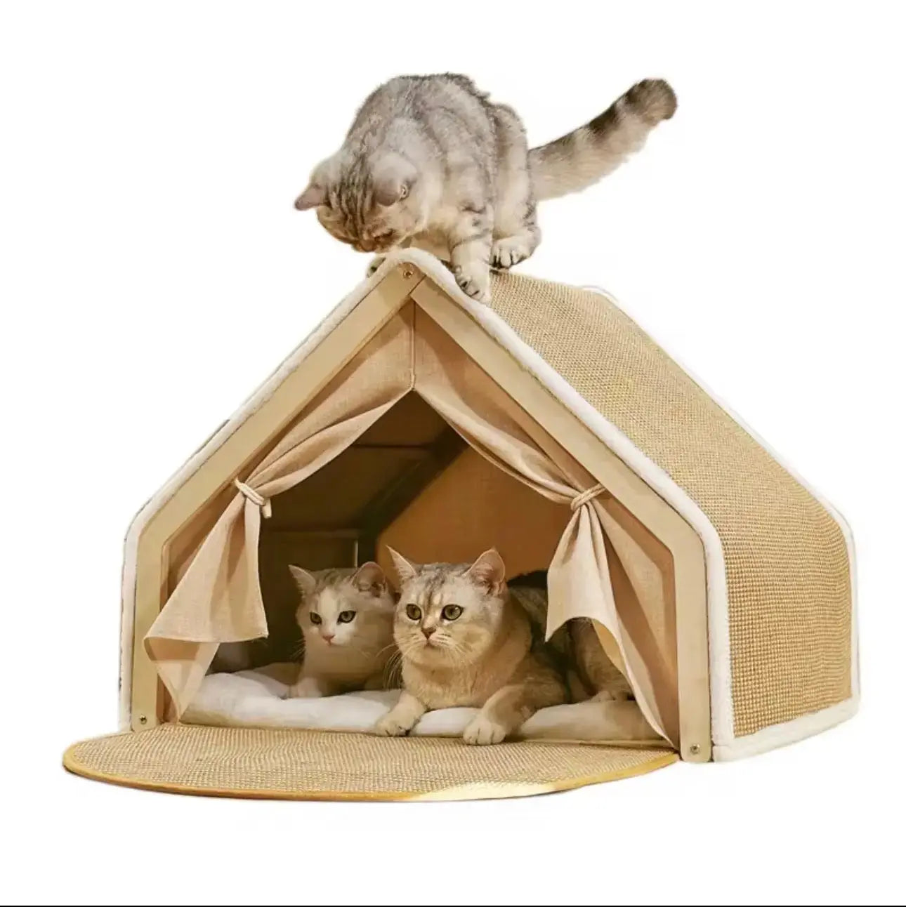 Niche maison chat et petit chien
