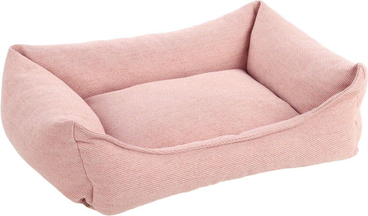 Flamingo Orthopedische hondenmand – orthopedisch hondenbed – premium line – pure luxe hondenbed 65 x 50 x 20 cm – extra memory foam voor maximaal comfort – baldar mand roze Flamingo