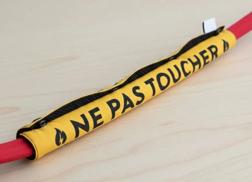 Laisse pour chien "Ne Pas Toucher", housse de laisse pour chiens Doggotique