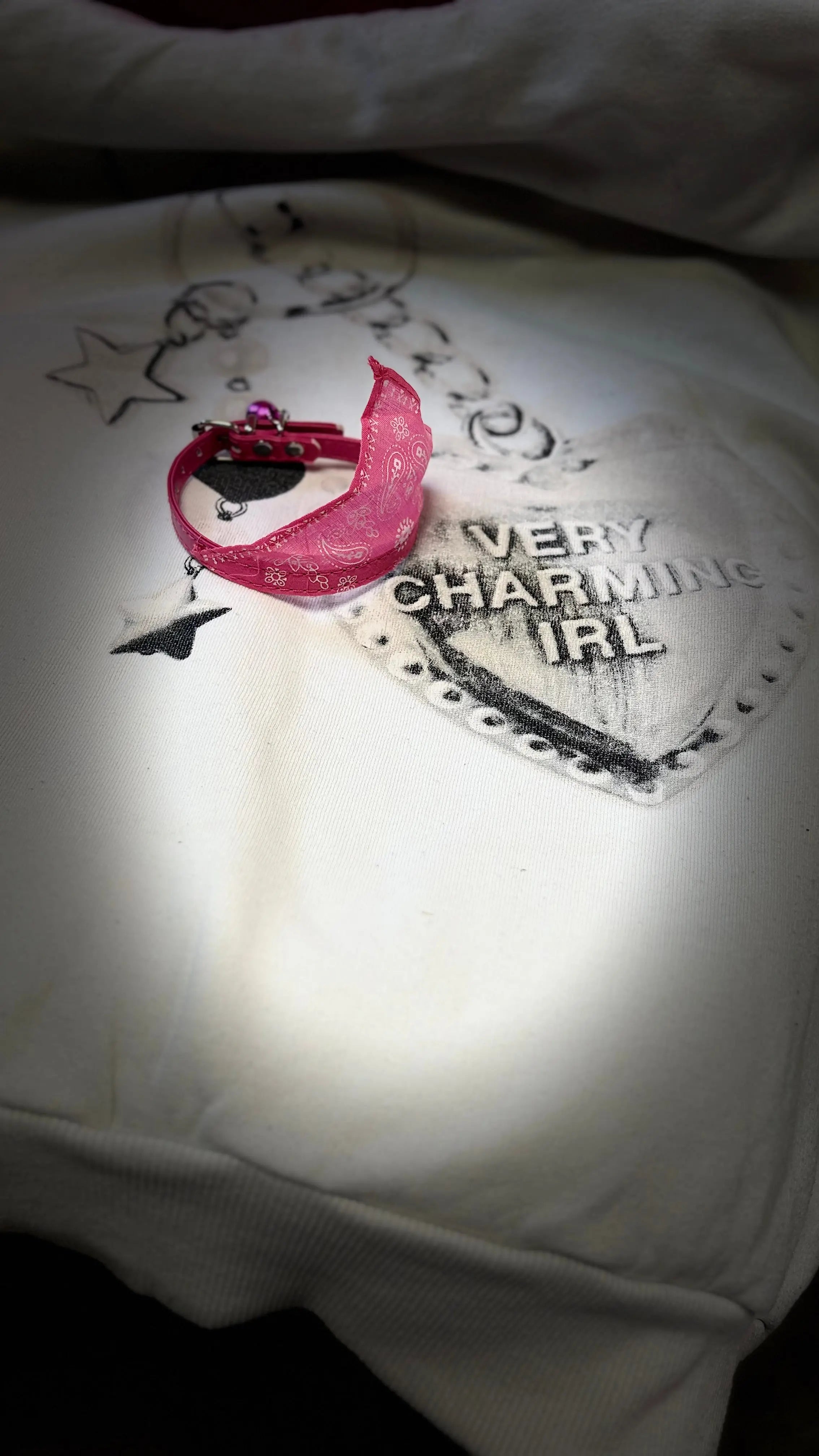 Collier Bandana Pattes d'amour