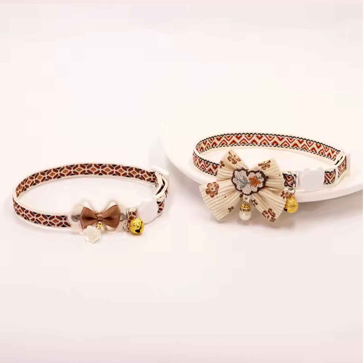 Collier Bohème-noeud papillon Pattes d'amour