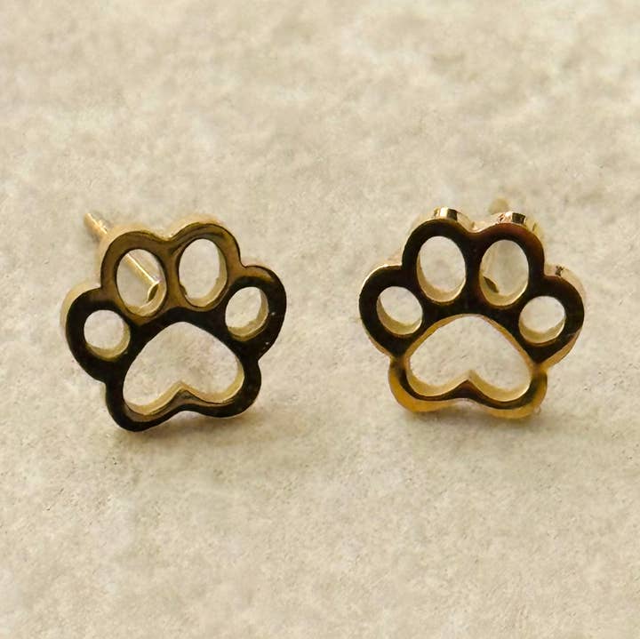 Boucles d'oreilles clous patte minimaliste cassette barcelona